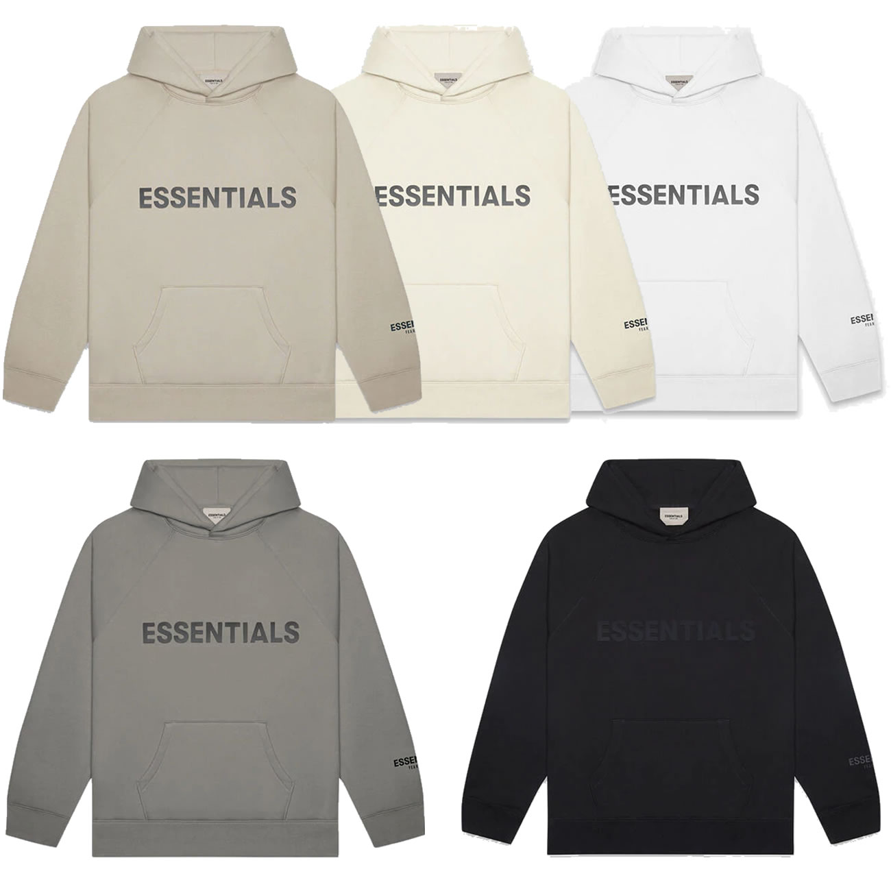 Fear Of God Essentials Pullover Hoodie Applique Logo Ss20 (11) - newkick.vip